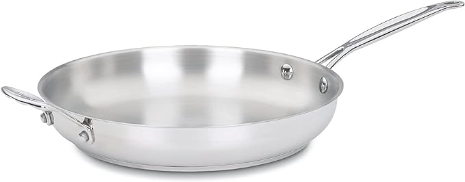 Cuisinart 12 Inch Stainless Steel Open Skillet